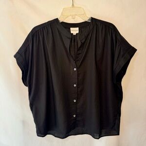 New Felicite Button-Up Light Cotton Top NWT